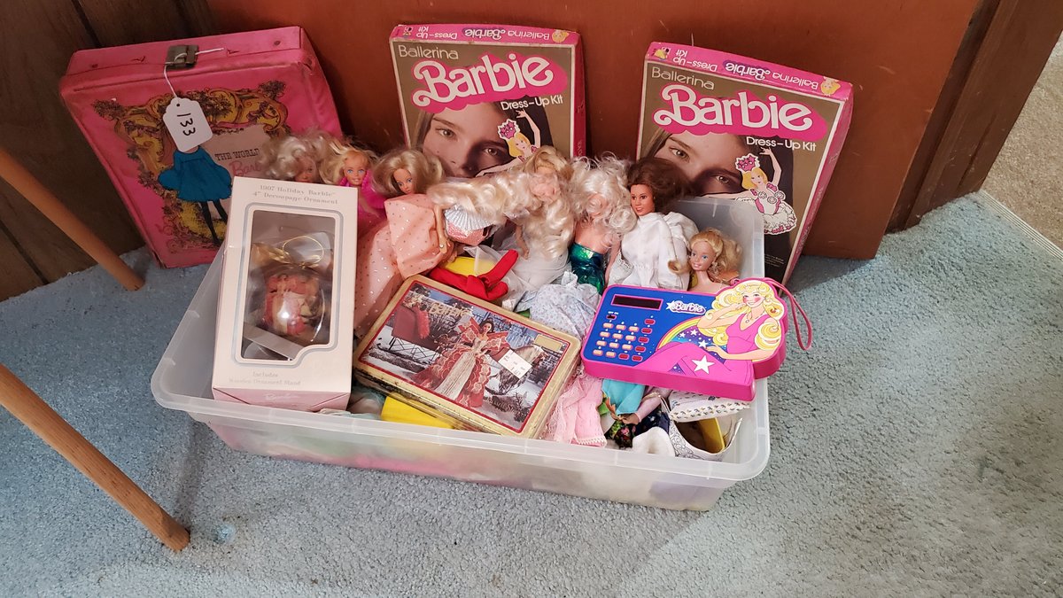 Barbie Dress Up Kits and Open Barbies