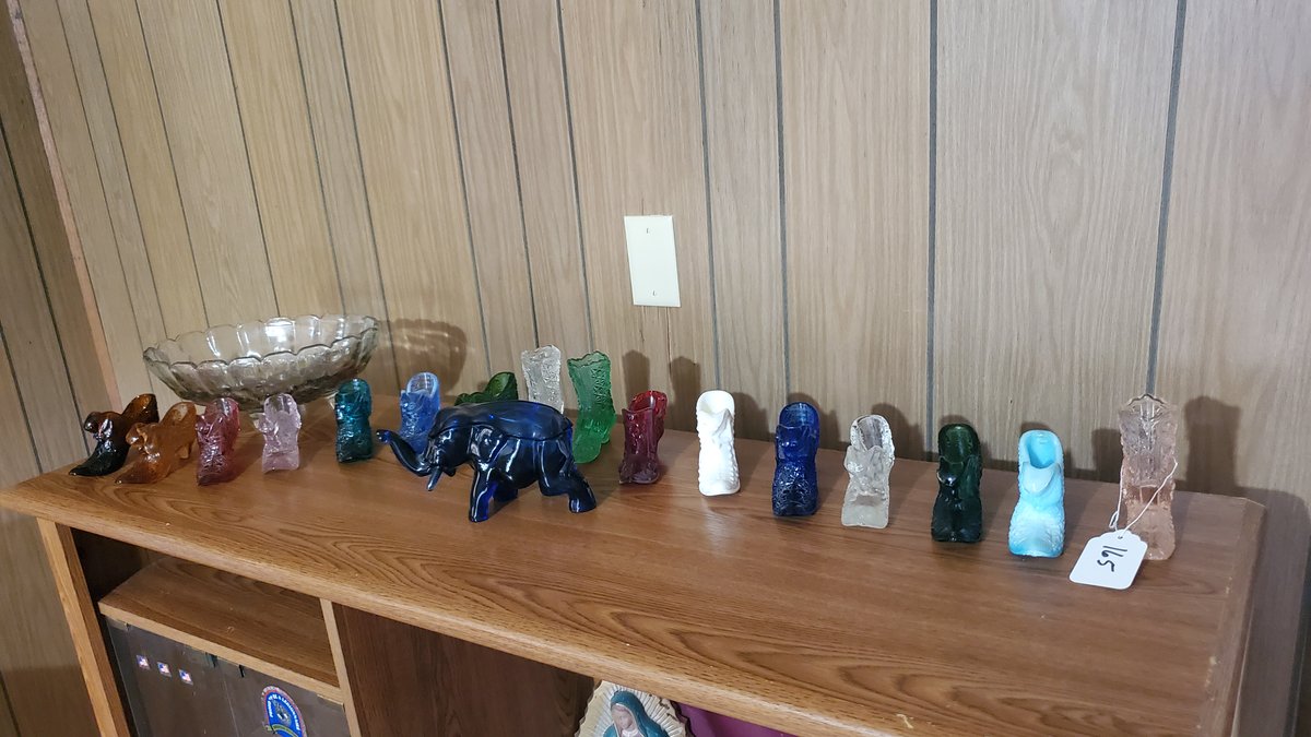 Vintage Glass Shoes