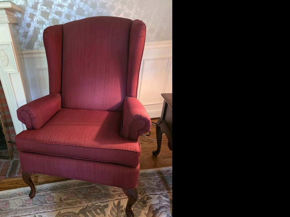 Upolstered  Wing Chair