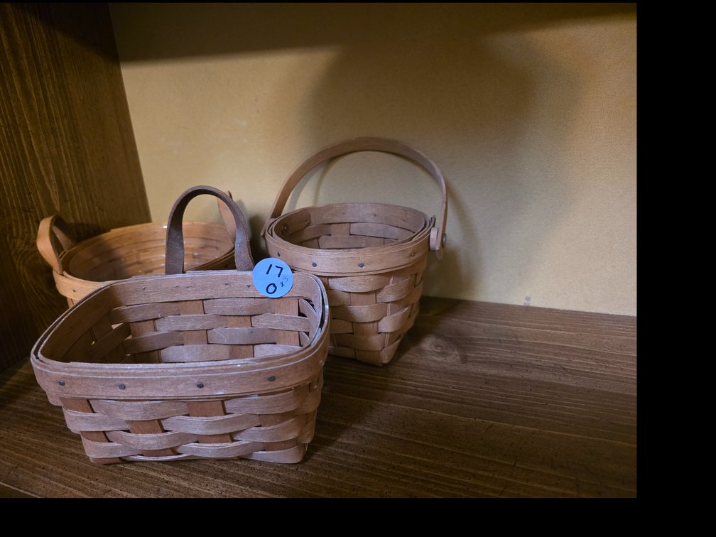 Small Longaberger  Baskets