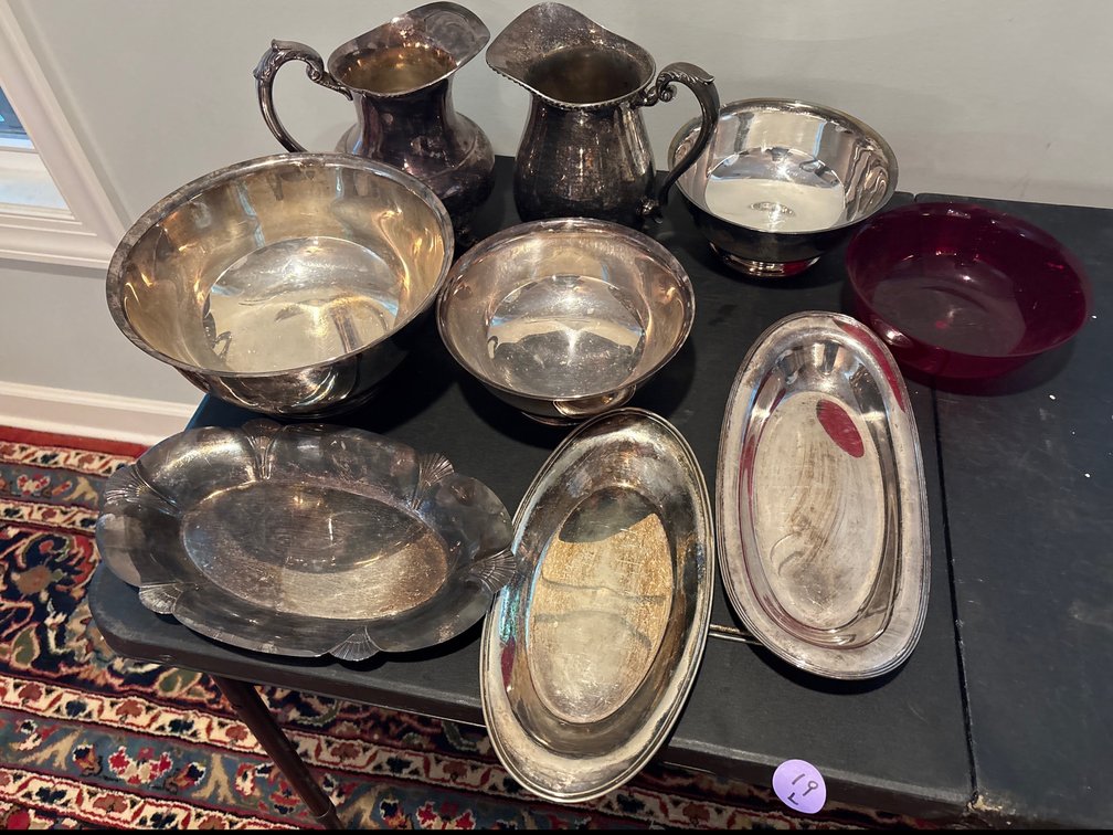 Silver Plated Lot
