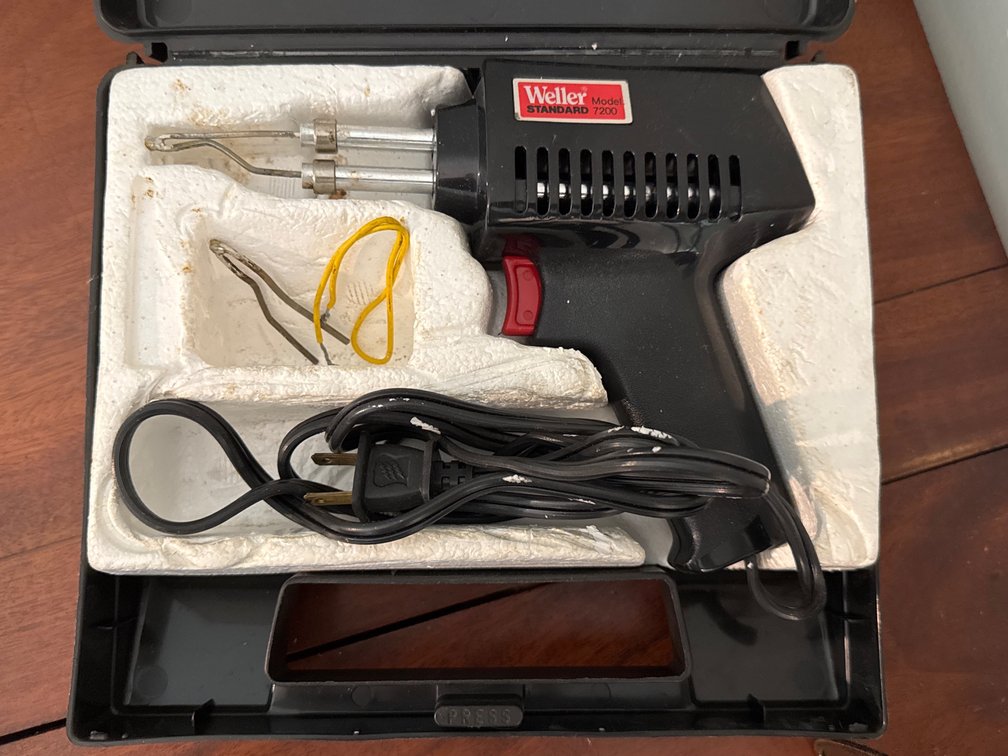 Weller Standard Soldering Tool w/Case  Model 7200
