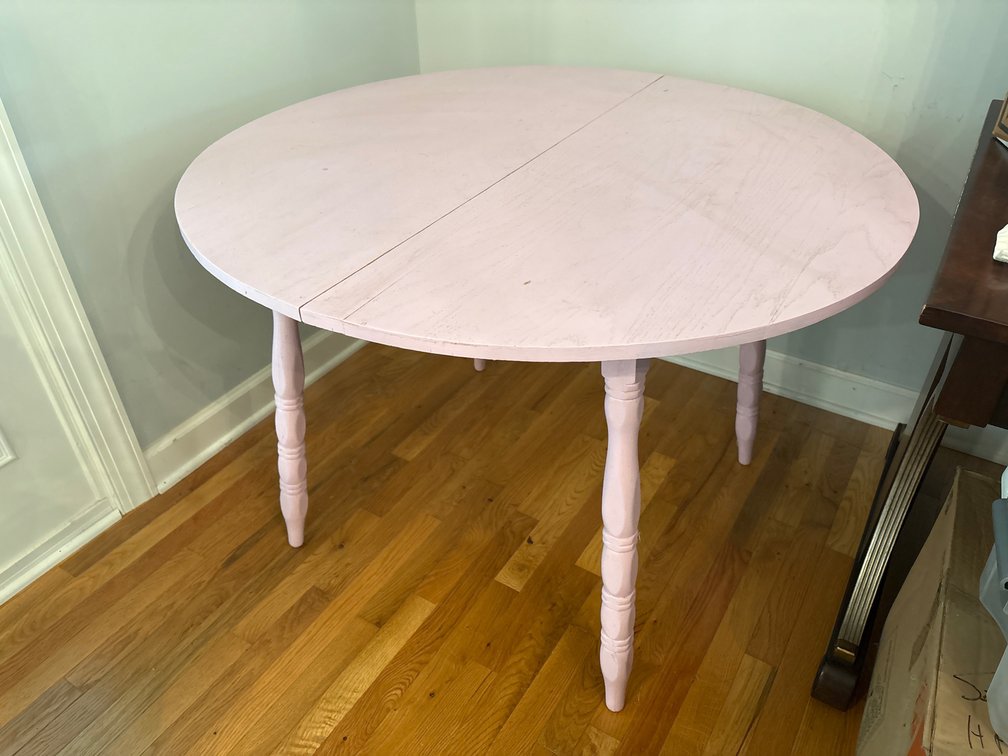 Pink Table