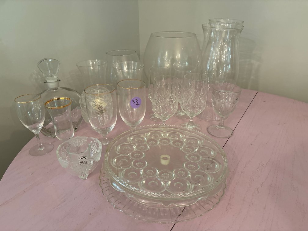 Clear Glass Lot