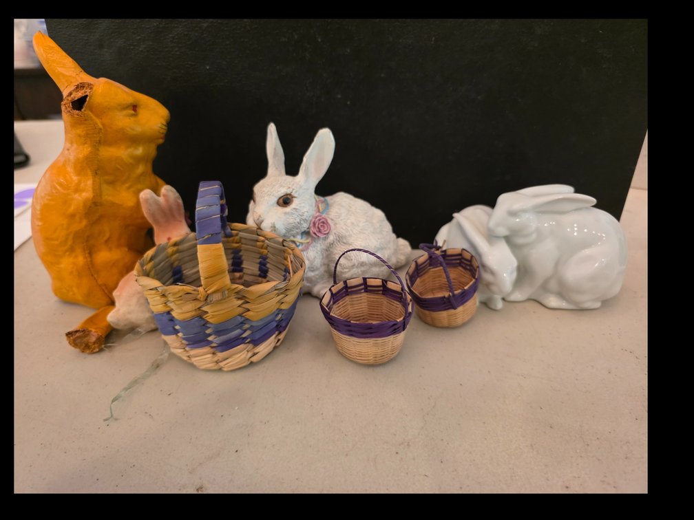 Bunnies,  Miniature  Baskets,
