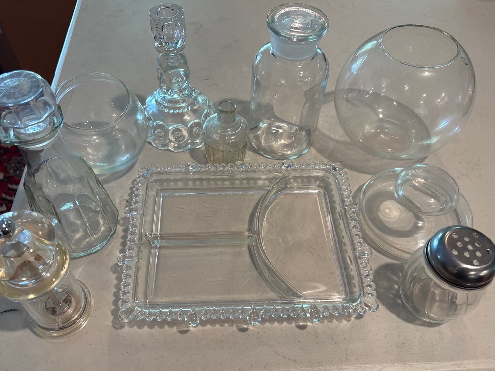 Glass Decor Lot