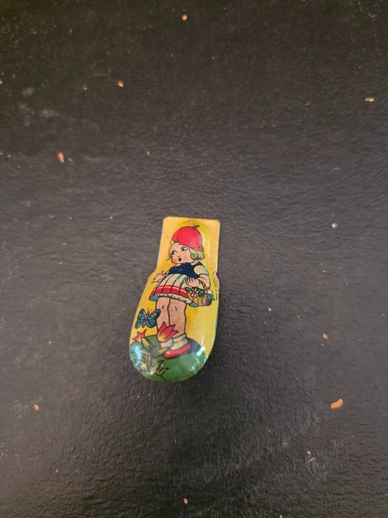 Tin lithograph clicker noisemake