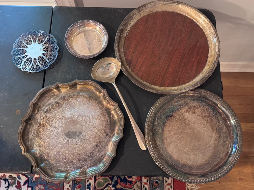 Silver-Plated Serving Pieces