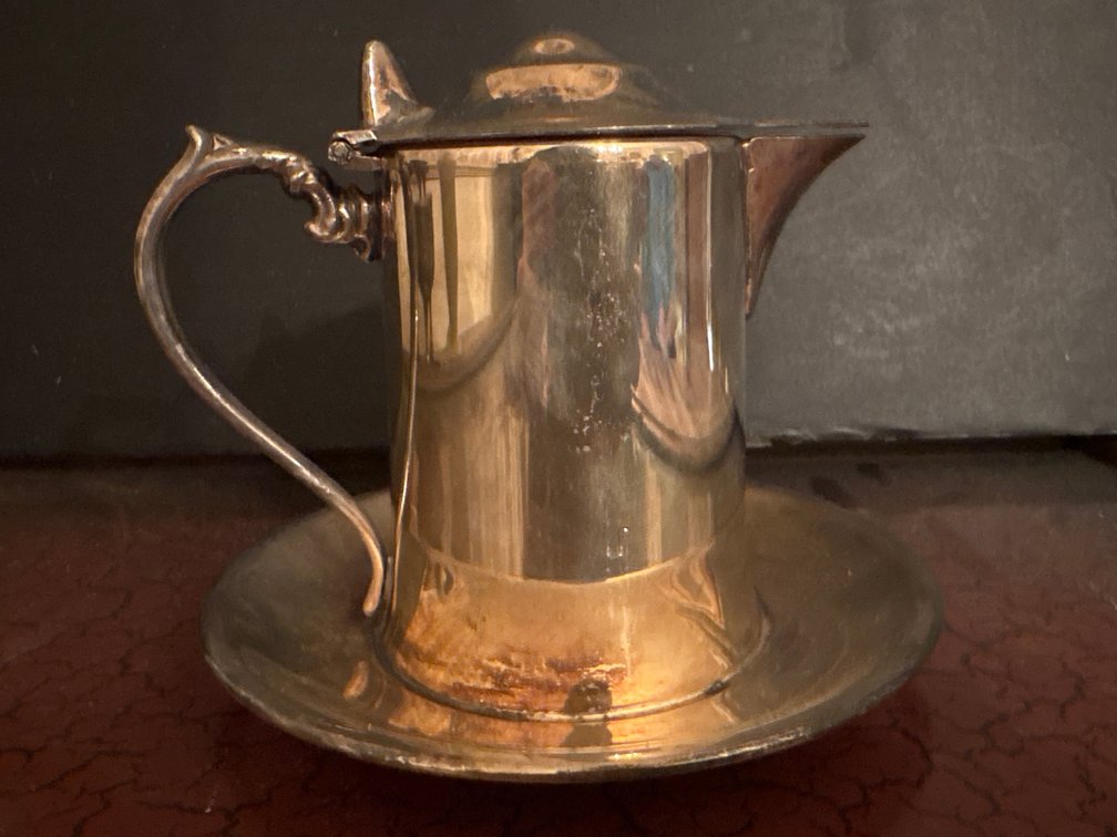 Wallace Silver Plated Syrup / Creamer Pitcher
