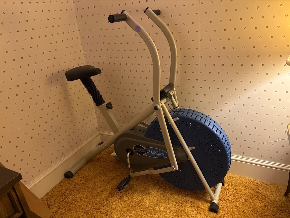 Excel 286a Dual Action Air Resistance Exercise Bike