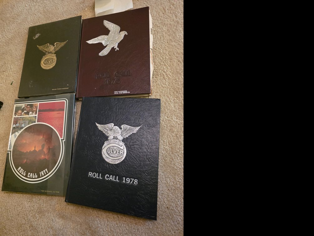 1975, 1976, 1977  1978  hard  CoverRoll Call yearbook from the Culver Military Academy in Culver, Indiana,