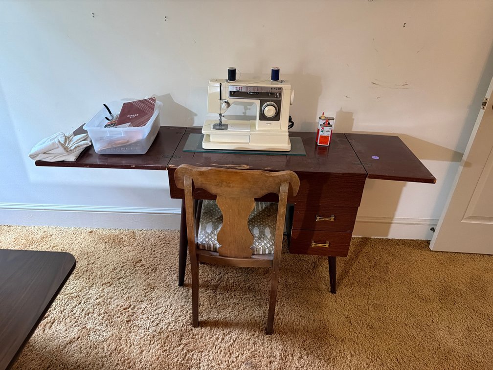 Singer Sewing Station Lot