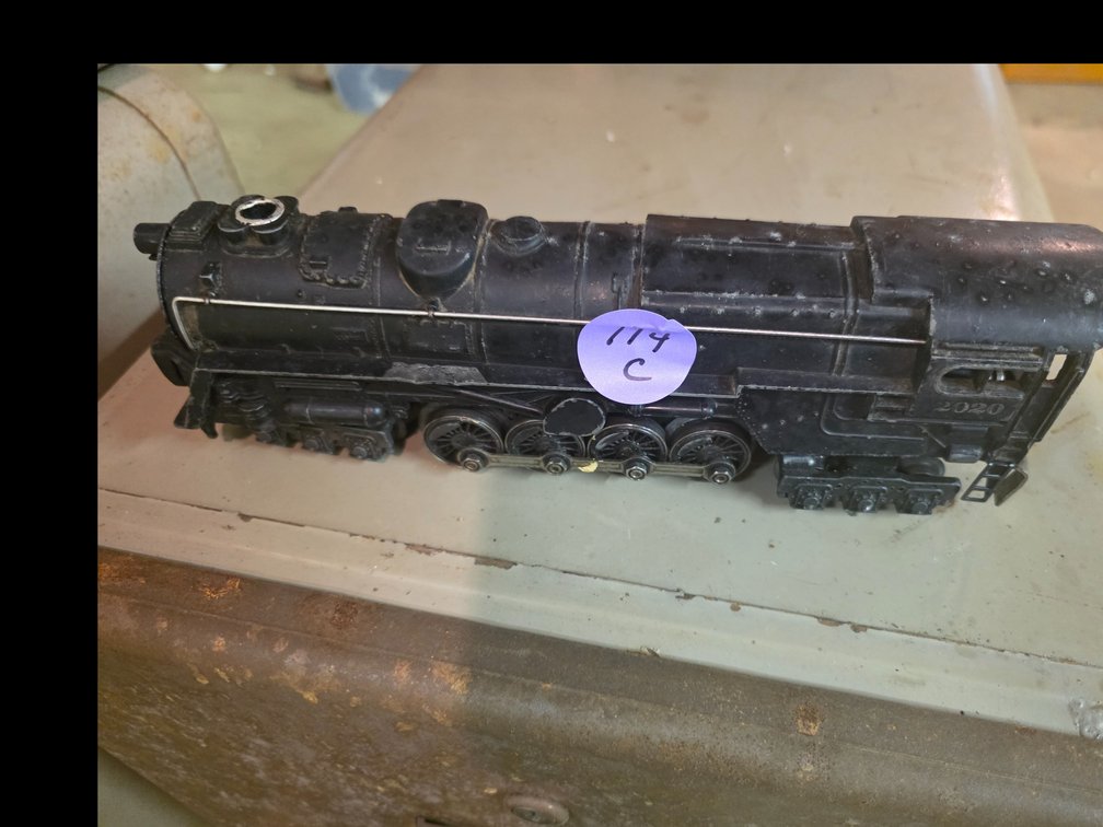 114Cvintage Lionel No. 2020 6-8-6 S2 Steam Turbine locomotive
