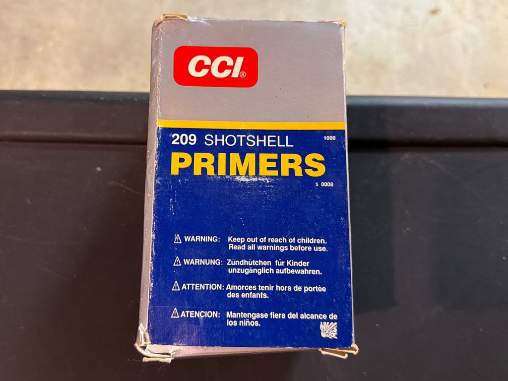 CCI 209 Shotshell Primers