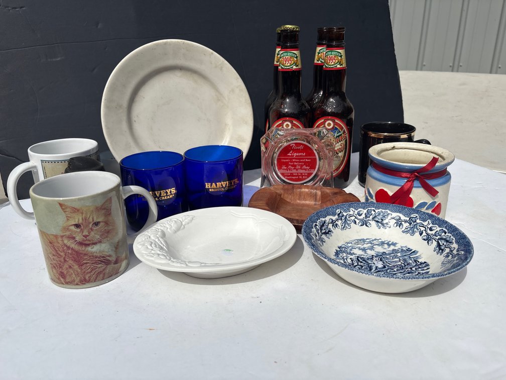 Mugs and Glassware Lot