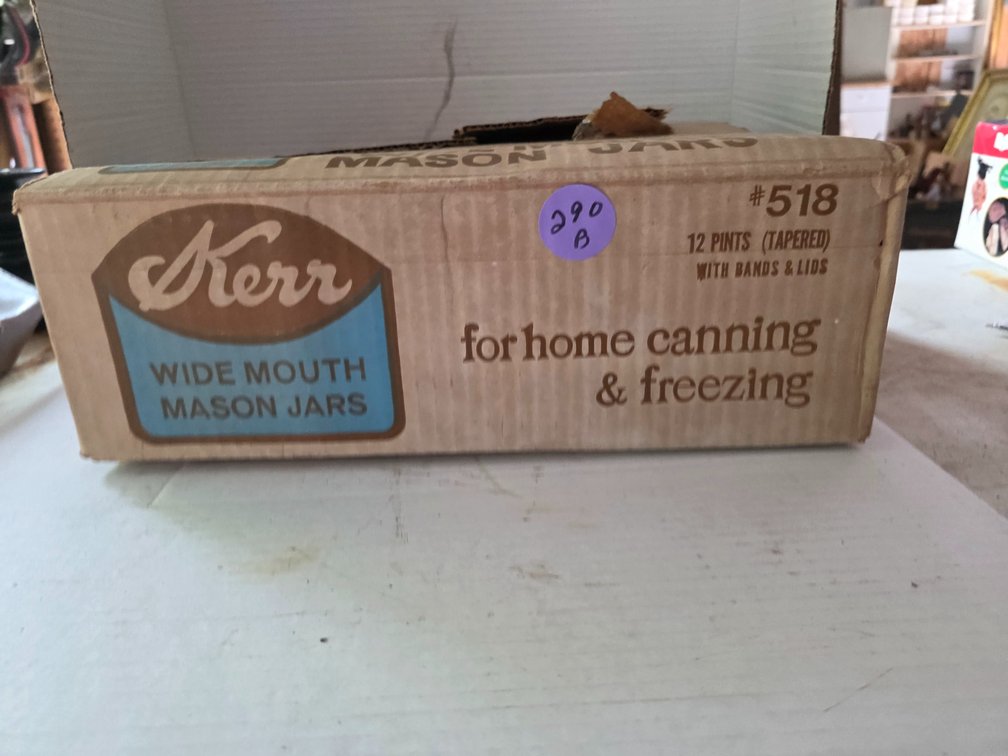 New Old Stock  Kerr Pint Mason Jars