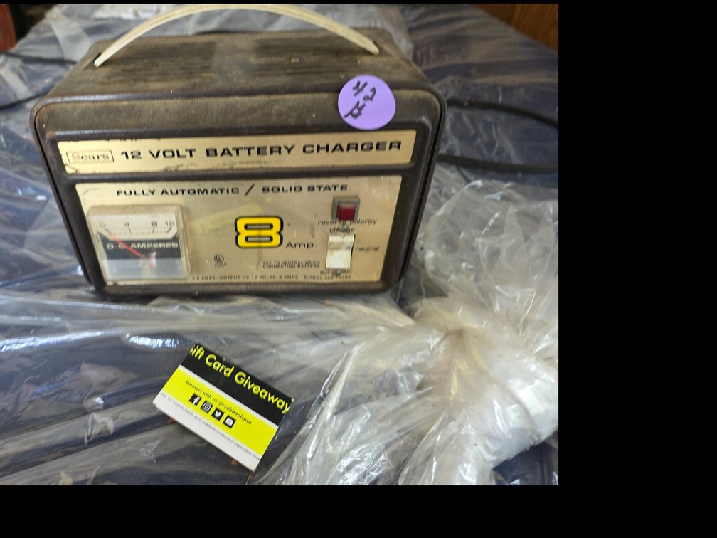 Sears 12 Volt battery  charger