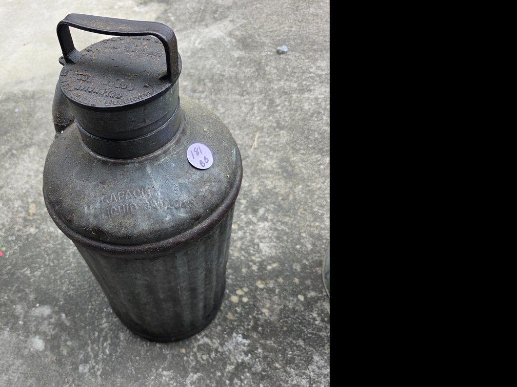Antique 1920’s  5 Gallon SERVICE STATION FUEL CAN - STANDARD OIL