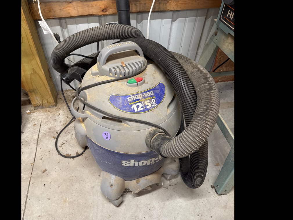 Shop Vac 12gal 5.0HP
