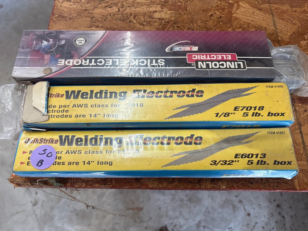 Welding Electrodes Lot