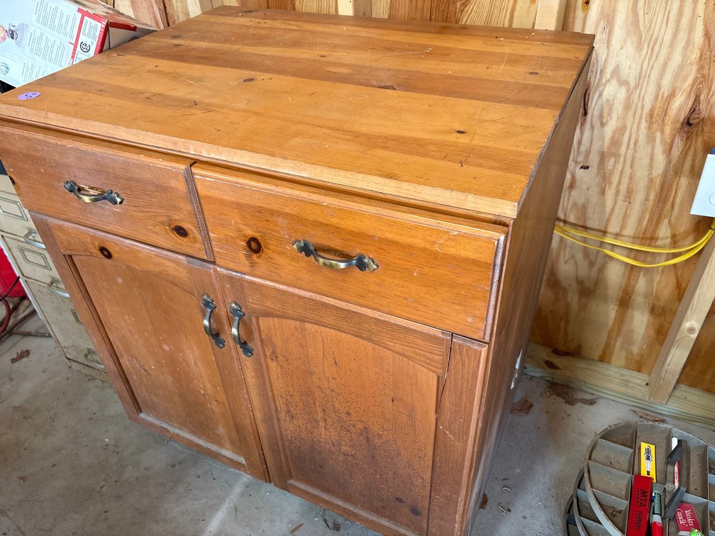 Cabinet with Contents