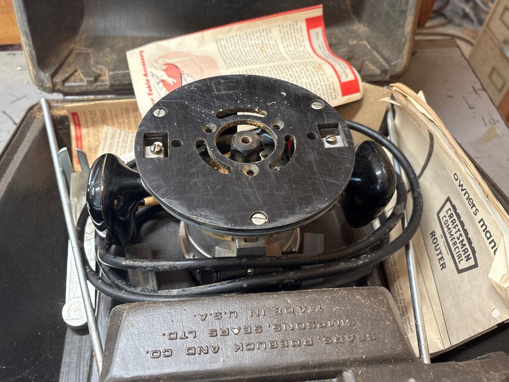 Craftsman Router with Original Hard Case