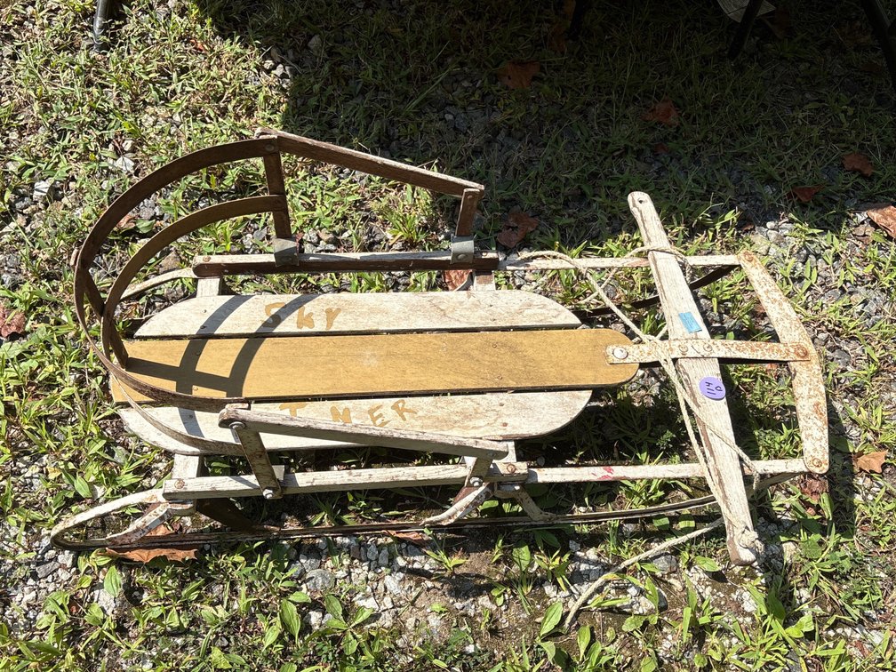 Vintage  Childs Sleigh