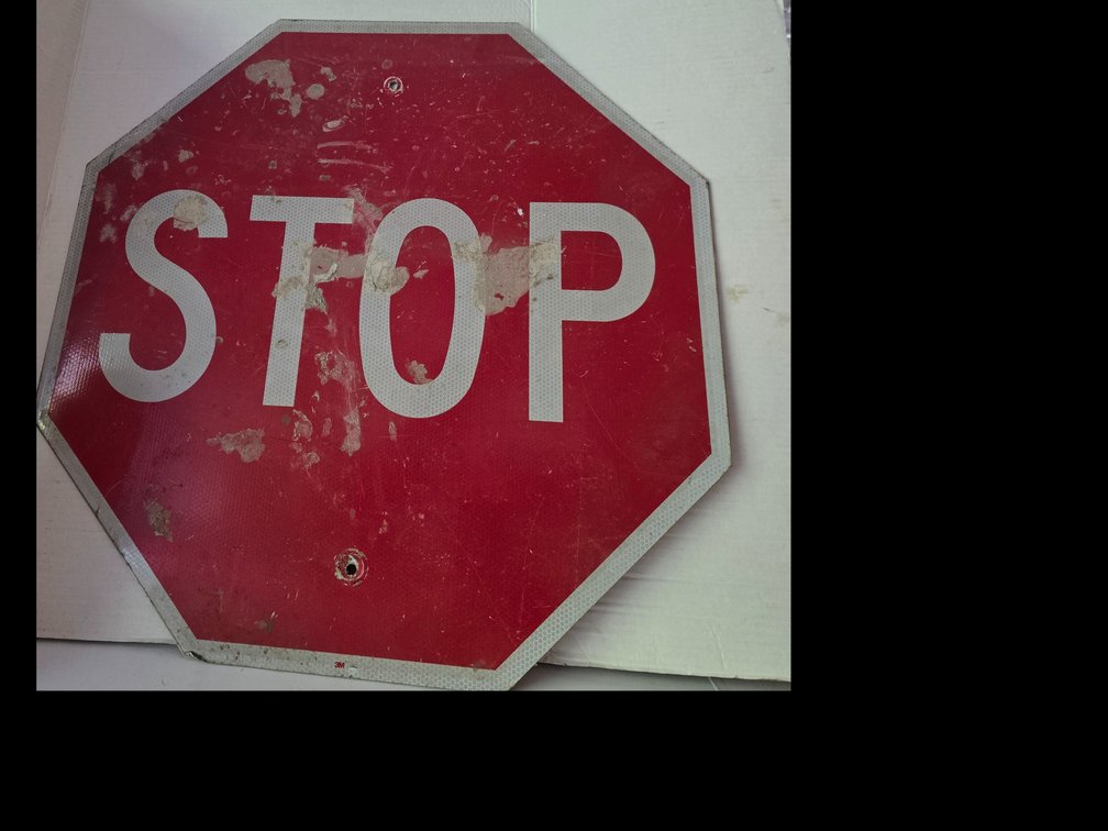 Metal Stop Sign