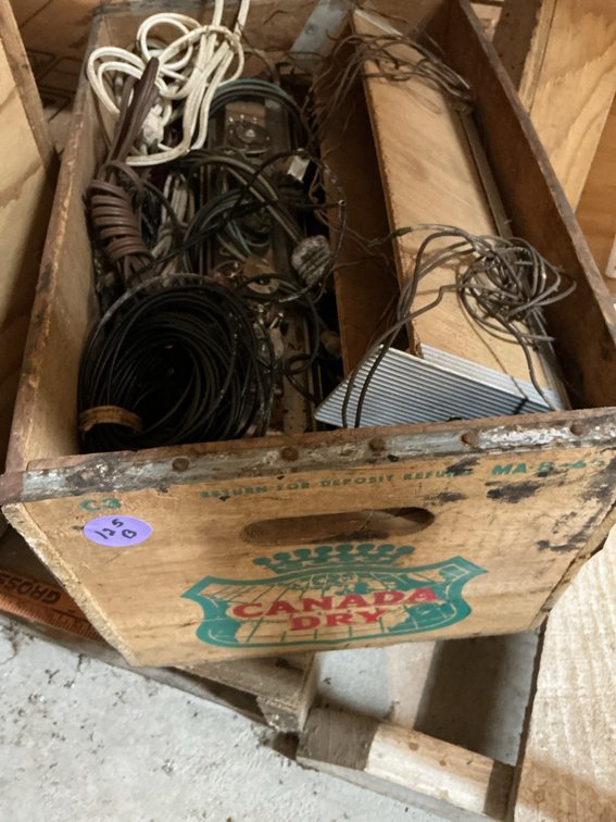 Advertising Box & Contents