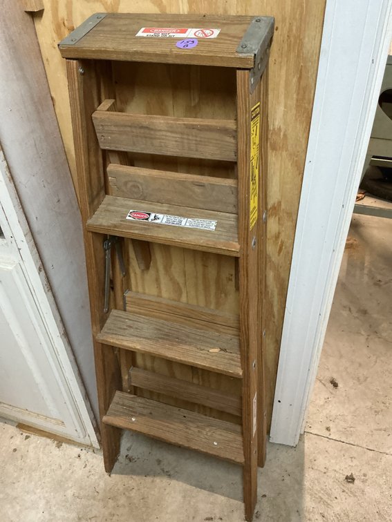 Wooden Stepladder