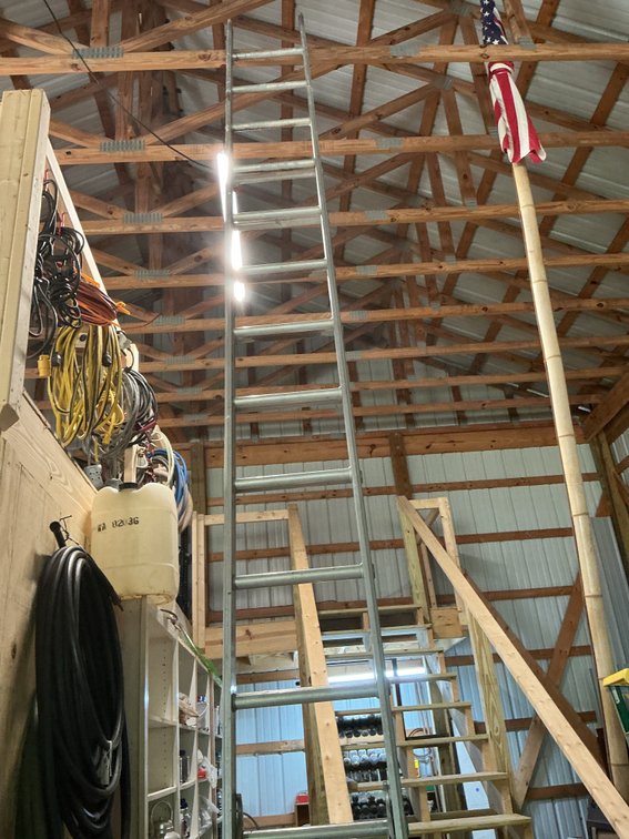 24 Foot Metal Ladder