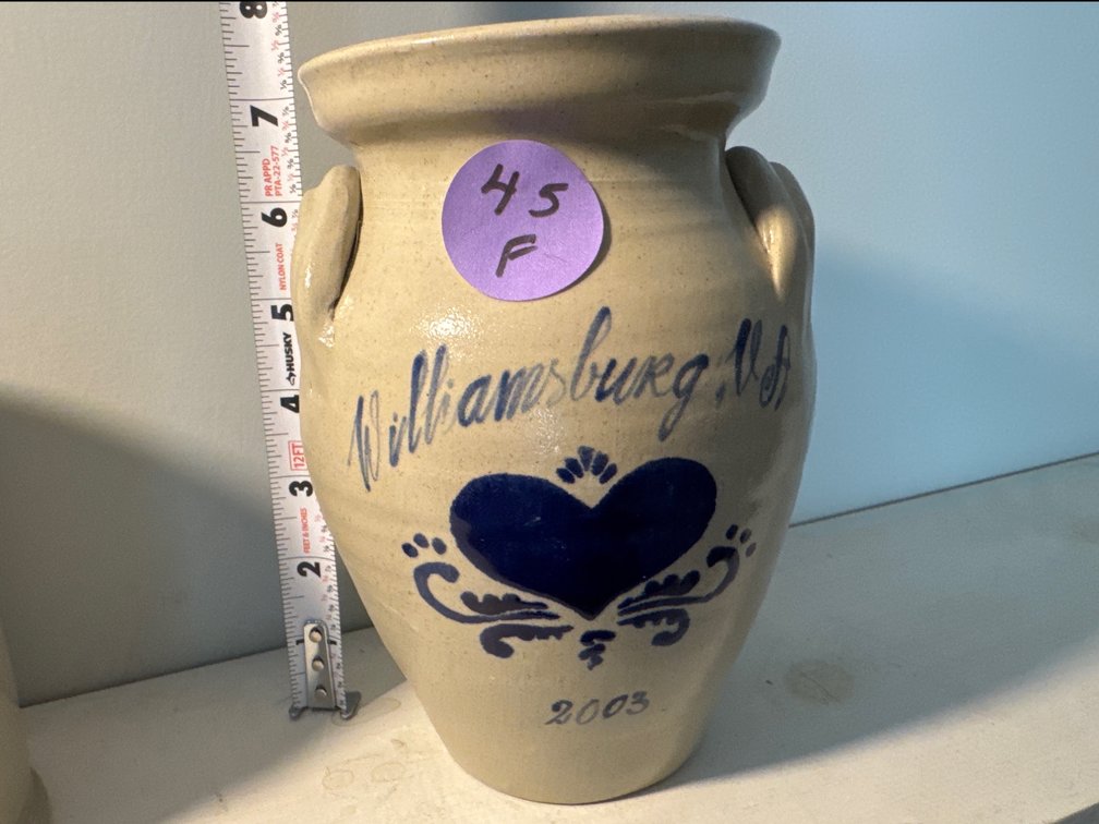 Pottery Williamsburg Virginia and Mug
