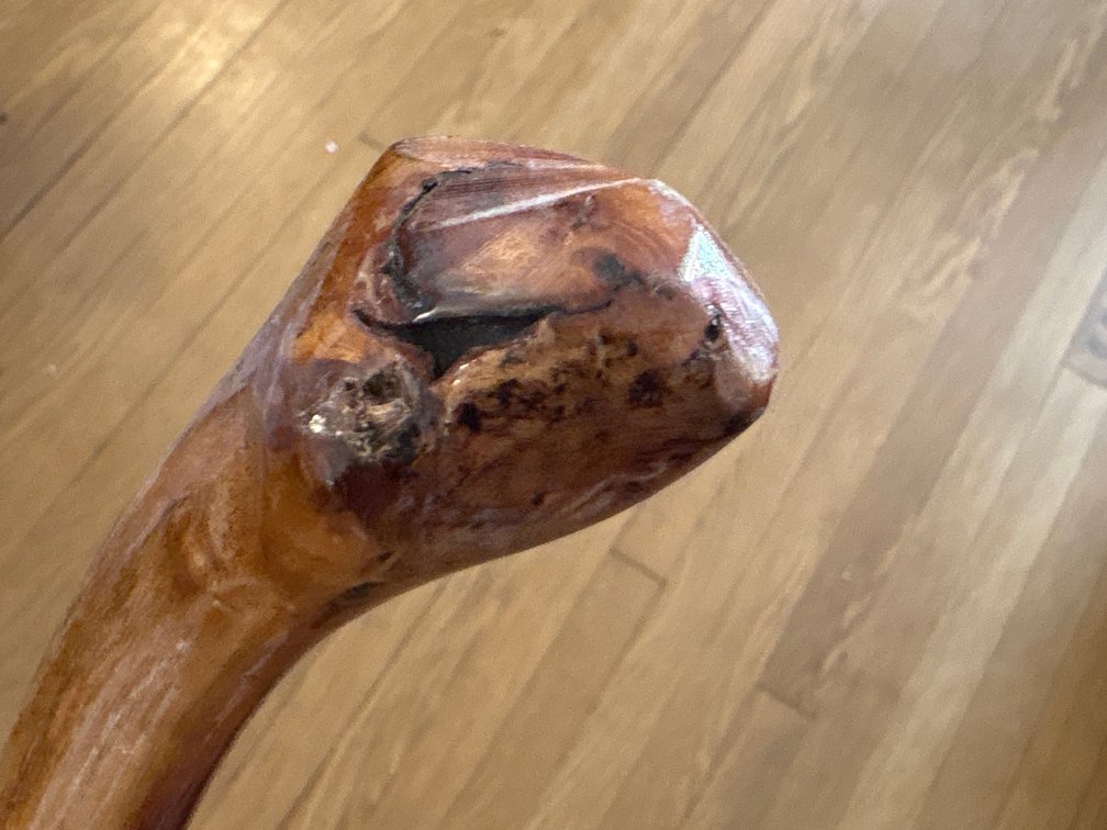 Wooden Hiking Stick / Walking Staff