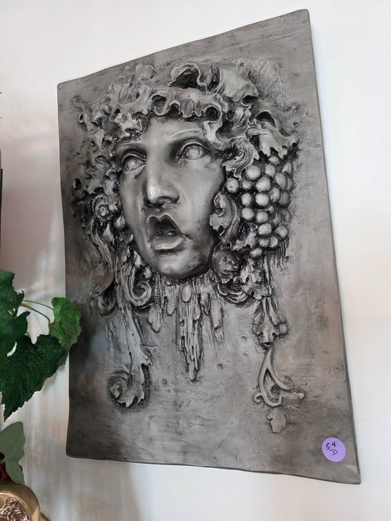 Design Toscano Vappa Greenwoman Plaque Medium Design Toscano