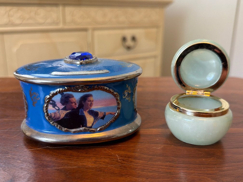 Vintage Collectible Trinket Box Lot