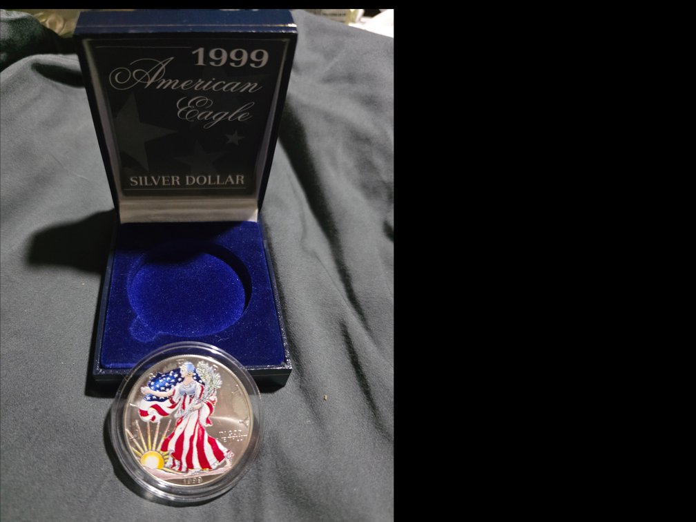 1 Ounce Silver American Eagle  1999