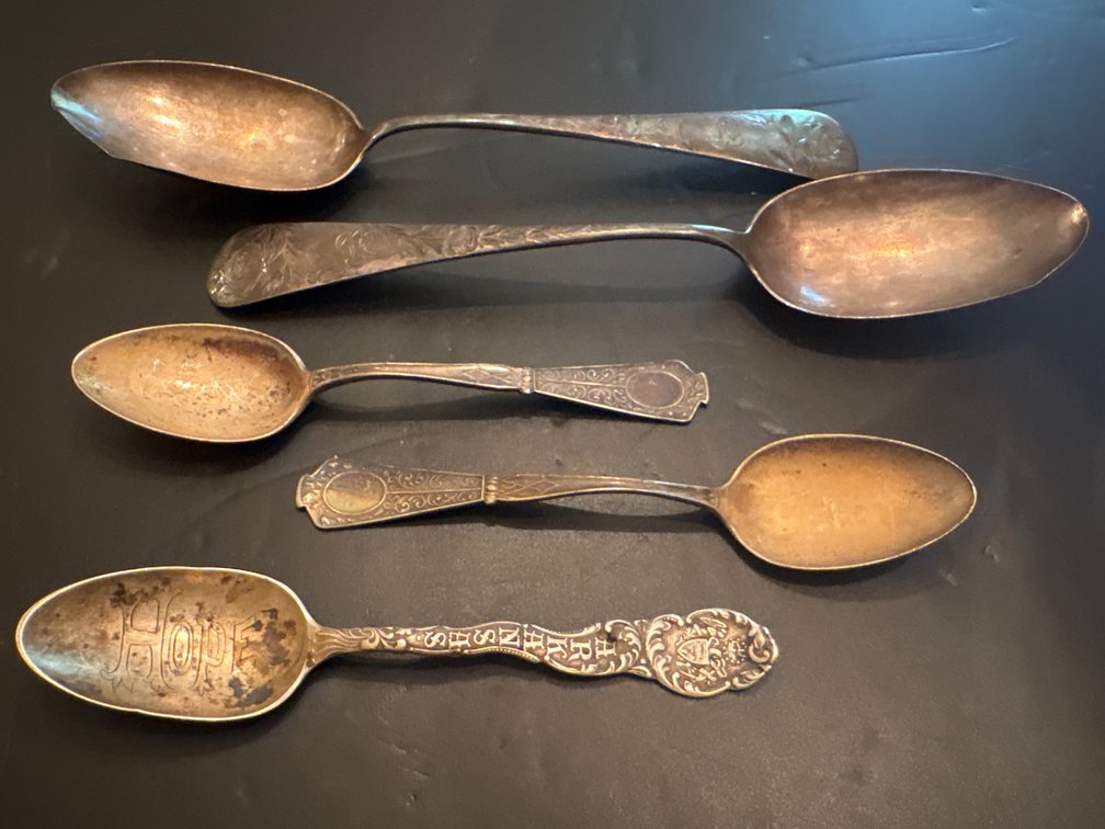 Sterling Silver Spoon Lot