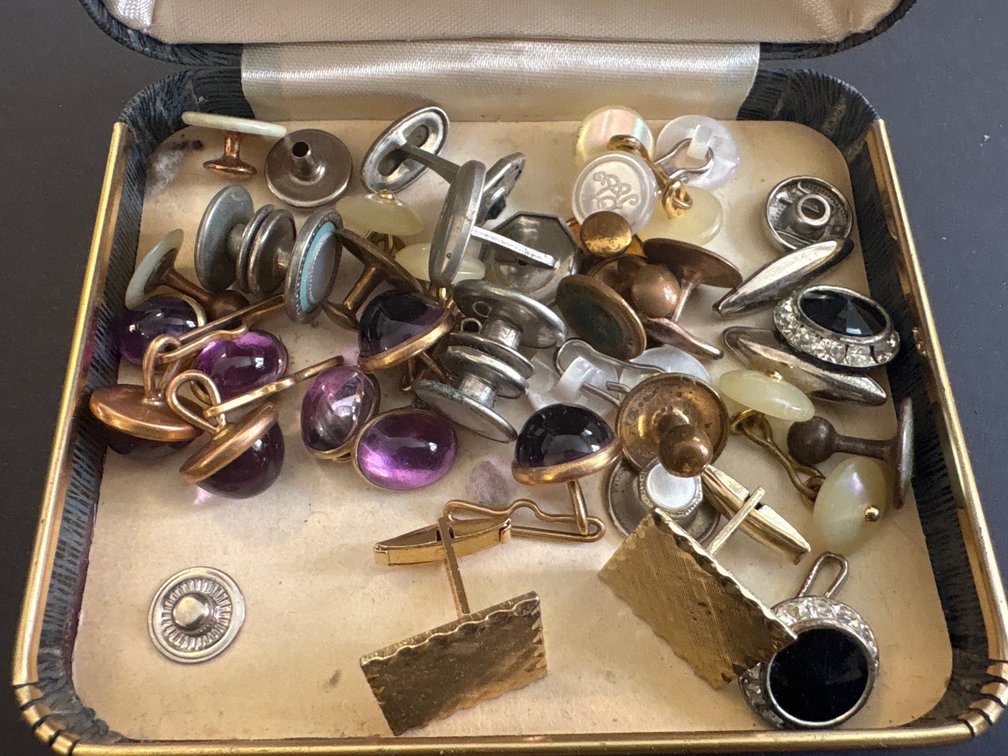 Cufflink & Shirt Stud Set Lot