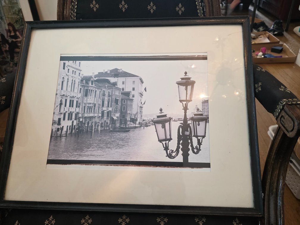 Framed  "Waterways of Venice XI' "Canvas Art