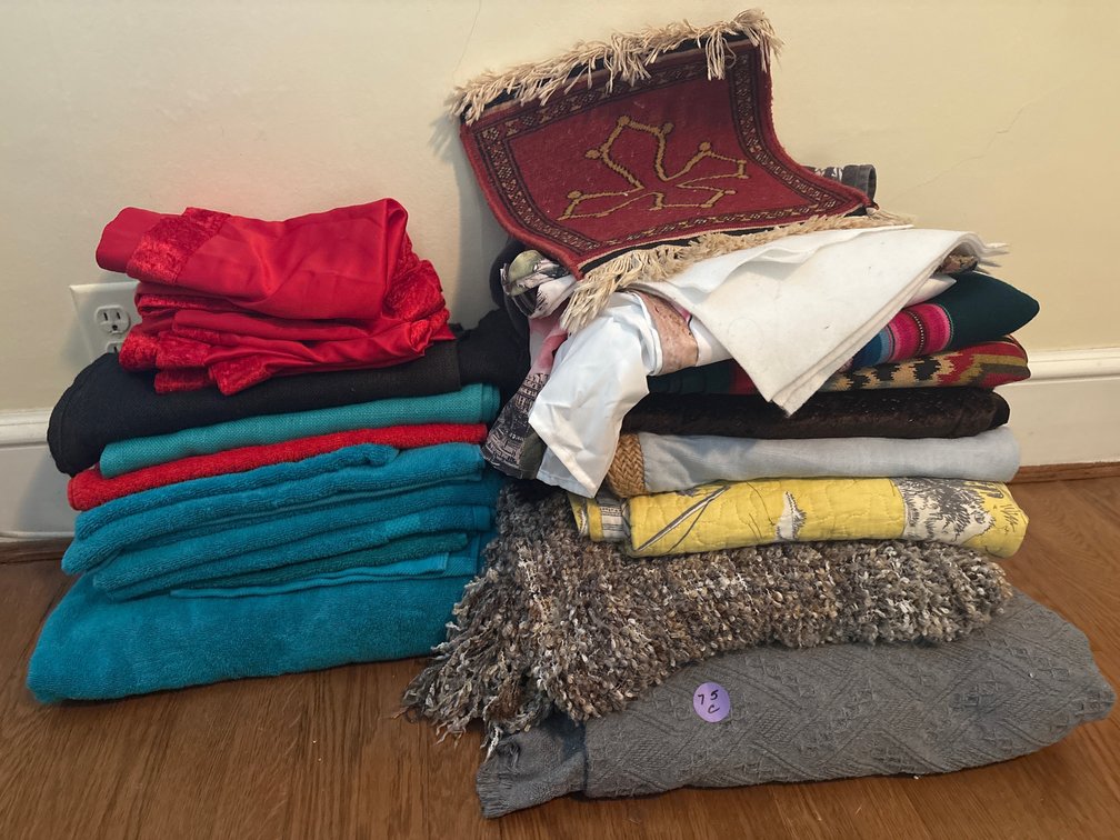 Lot of Linens, Blankets, Towels
