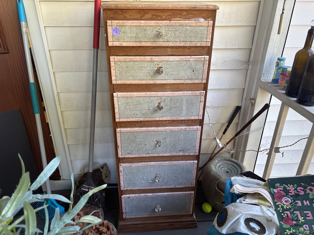 Tall Wooden Dresser