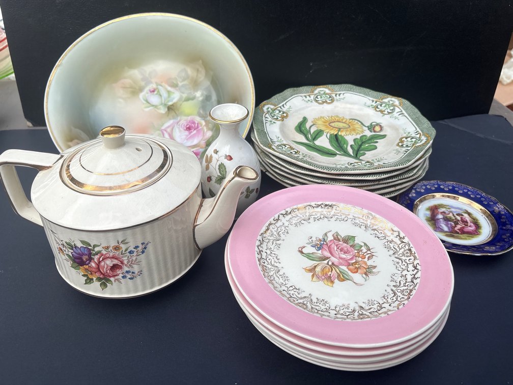 Hand Painted China Lot