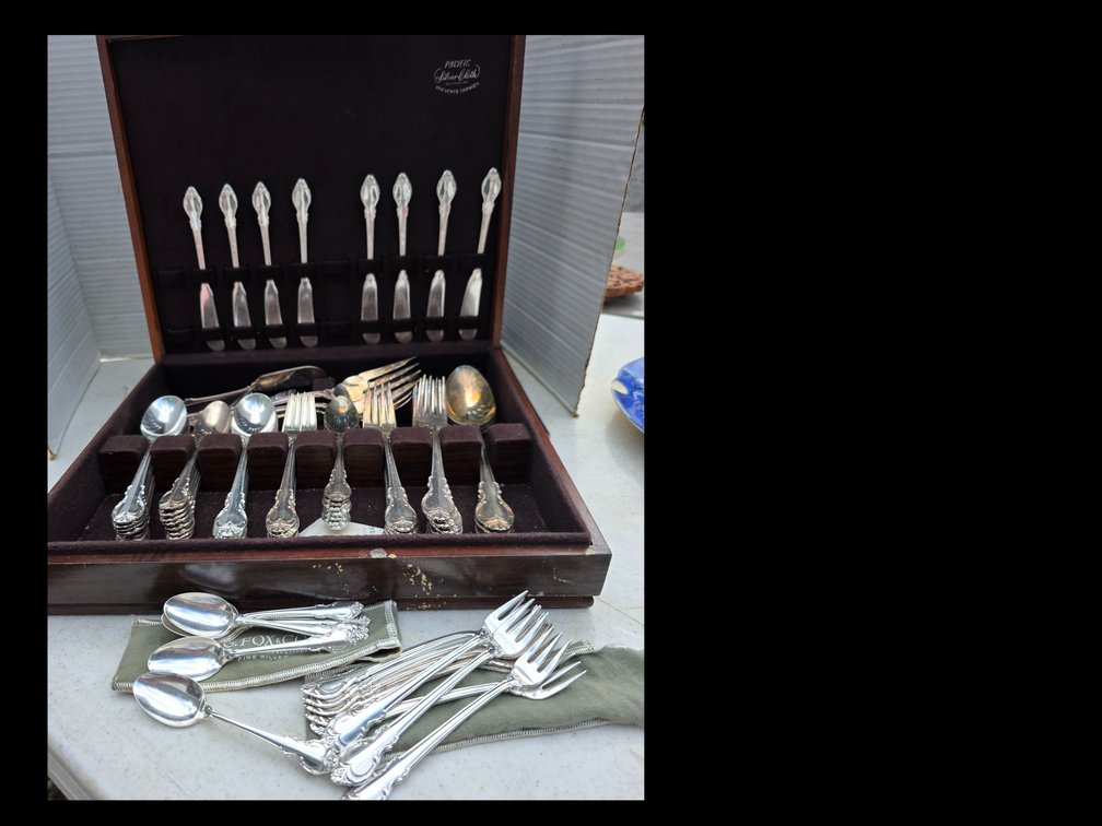 Holmes & Edwards “Silver Fashion” Pattern Serving Pieces Silverplate