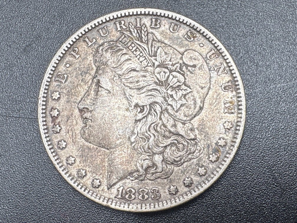 1883  Silver Morgan  Dollar