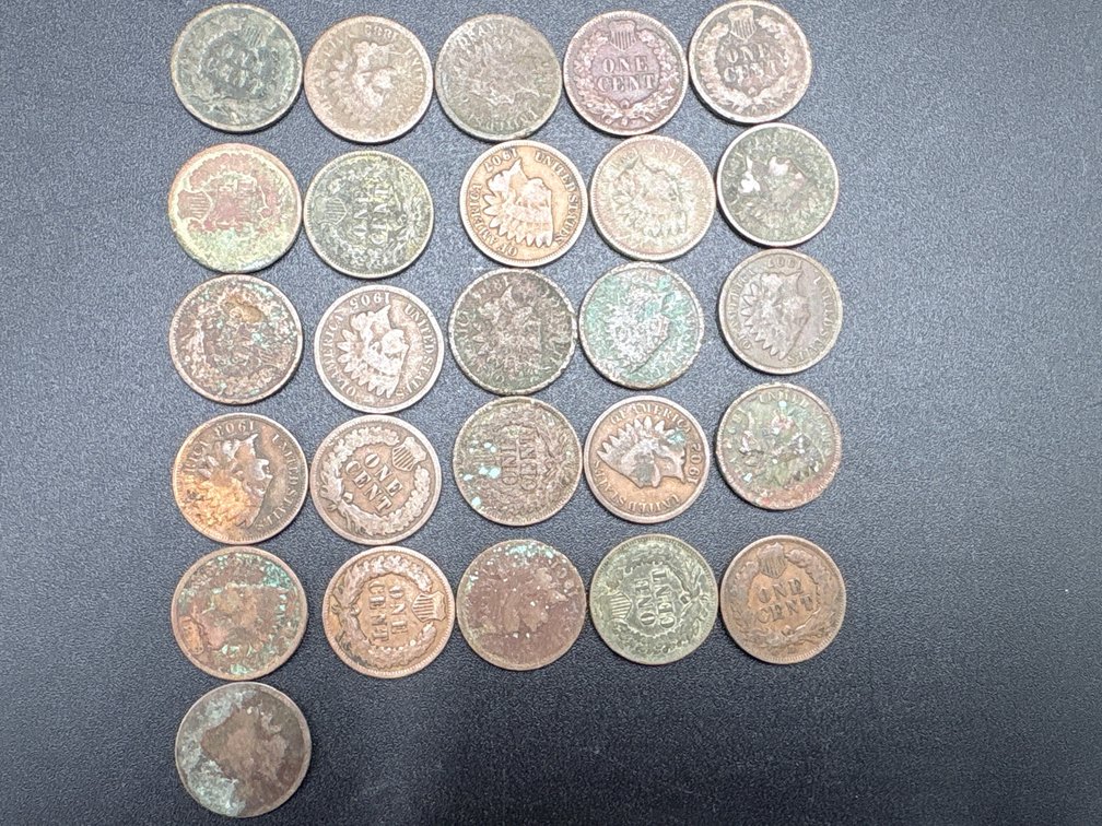 Indian Head Pennies (x26)