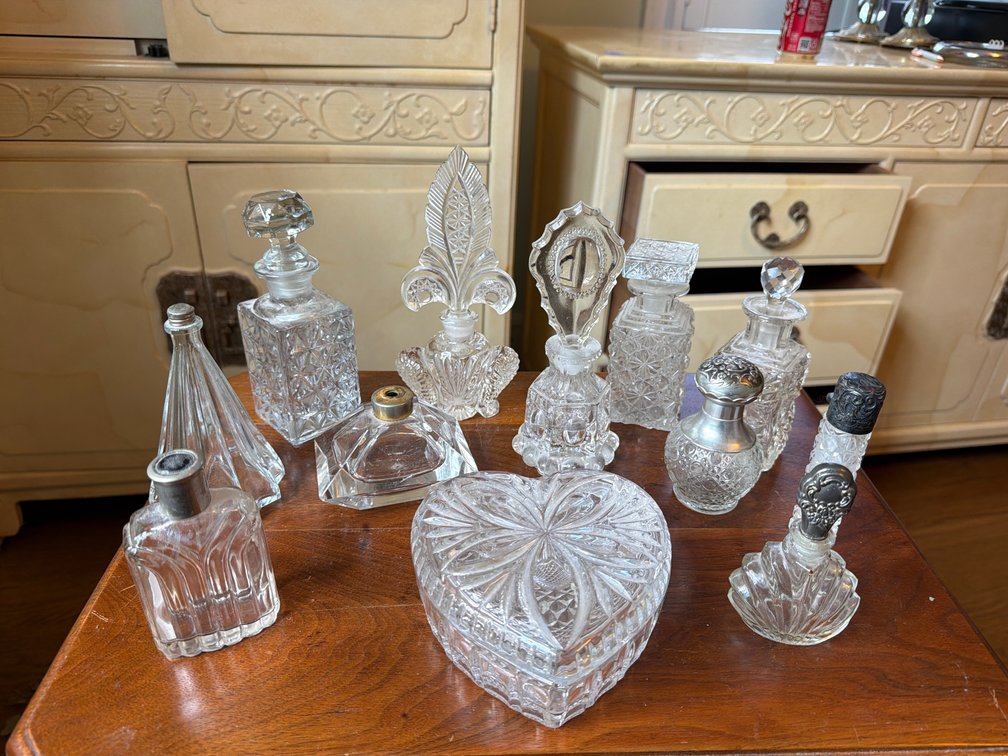 Vintage Crystal & Cut Glass