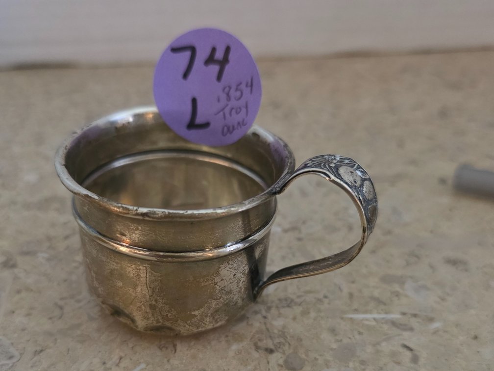 .854 Troy Ounce Cup