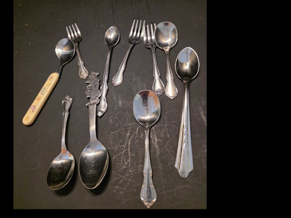 Stainless steel  Baby / Toddler  Eating Utensils