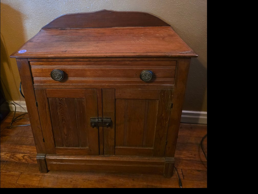 Vintage Dry Sink Cabinet