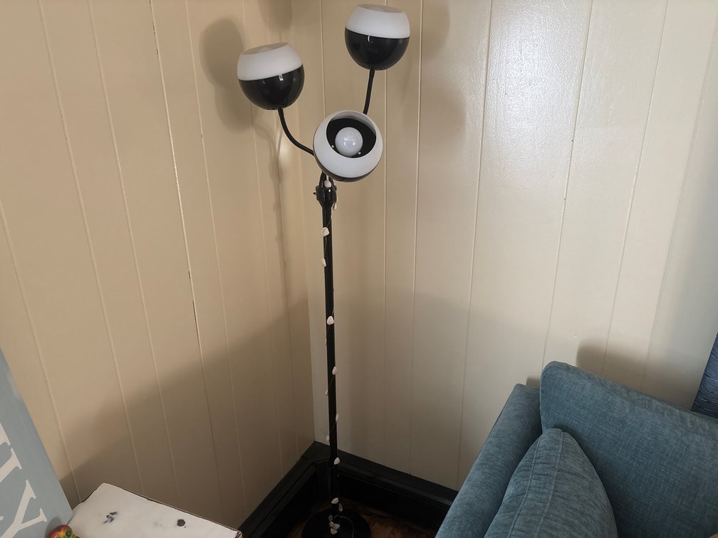 3-Head Eyeball Floor Lamp